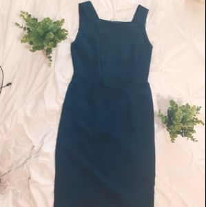 Eva Mendes for NY&C Midi Teal Dress